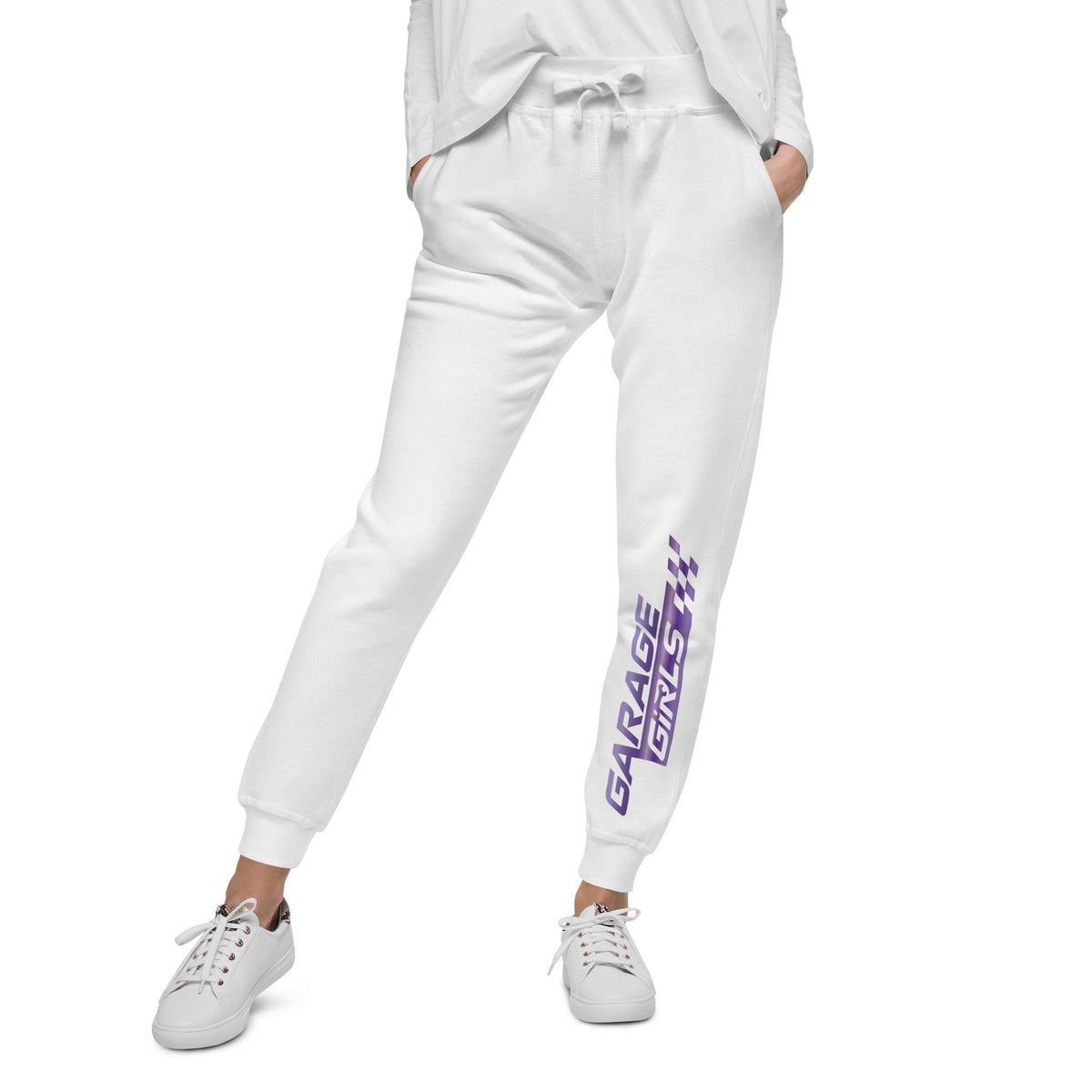 Garage best sale white sweatpants